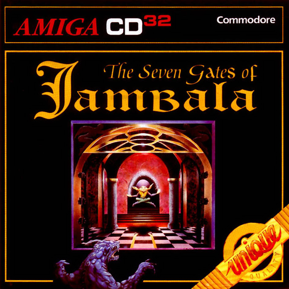 The Seven Gates Of Jambala box art for Amiga CD32